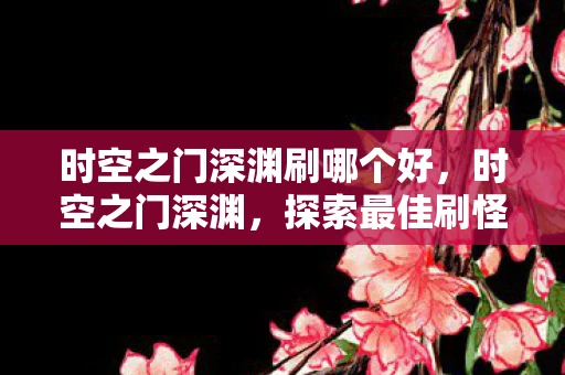 时空之门深渊刷哪个好，时空之门深渊，探索最佳刷怪地点