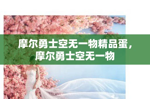 摩尔勇士空无一物精品蛋，摩尔勇士空无一物