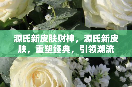 源氏新皮肤财神，源氏新皮肤，重塑经典，引领潮流