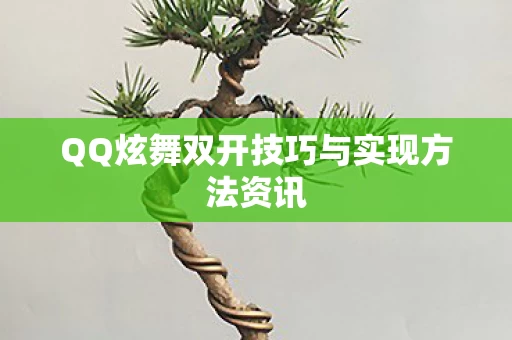 QQ炫舞双开技巧与实现方法资讯图片