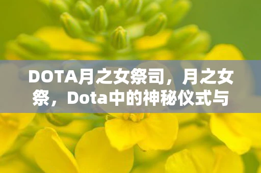 DOTA月之女祭司,月之女祭,Dota中的神秘仪式与传承 DOTA月之女祭司,月之女祭,Dota中的神秘仪式与传承