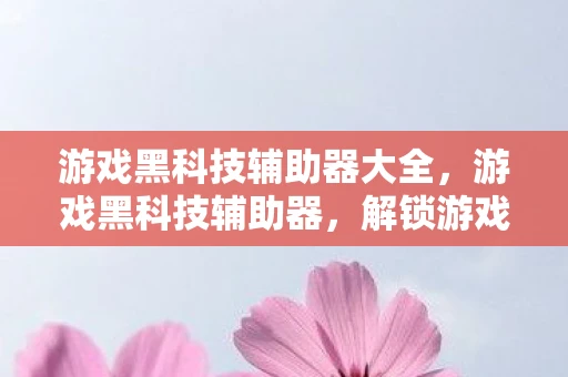 游戏黑科技辅助器大全，游戏黑科技辅助器，解锁游戏新境界的钥匙