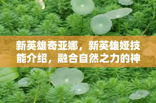 新英雄奇亚娜，新英雄娅技能介绍，融合自然之力的神秘存在