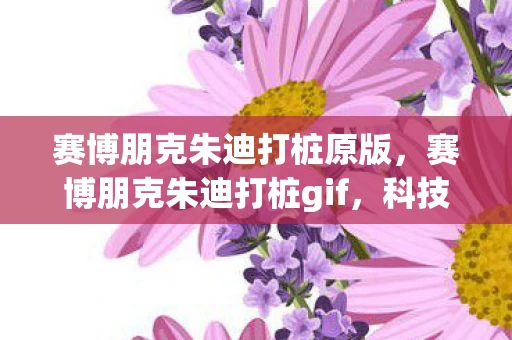 赛博朋克朱迪打桩原版，赛博朋克朱迪打桩gif，科技与欲望的碰撞