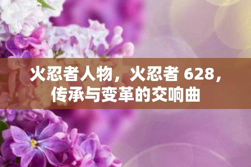 火忍者人物，火忍者 628，传承与变革的交响曲