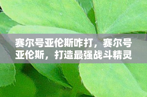 赛尔号亚伦斯咋打，赛尔号亚伦斯，打造最强战斗精灵的攻略