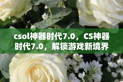 csol神器时代7.0，CS神器时代7.0，解锁游戏新境界的必备利器