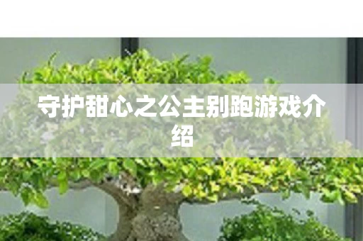守护甜心之公主别跑游戏介绍图片