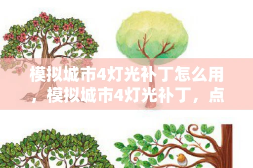 模拟城市4灯光补丁怎么用，模拟城市4灯光补丁，点亮你的城市，提升游戏体验