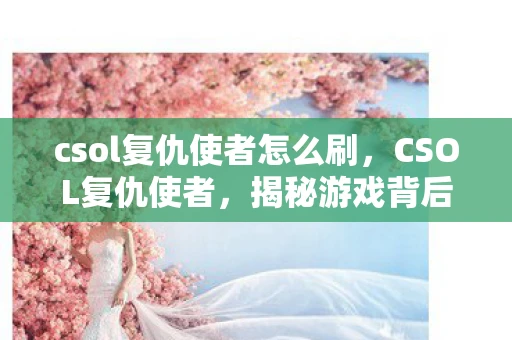 csol复仇使者怎么刷，CSOL复仇使者，揭秘游戏背后的神秘角色