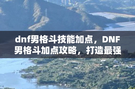 dnf男格斗技能加点，DNF男格斗加点攻略，打造最强战斗力的关键