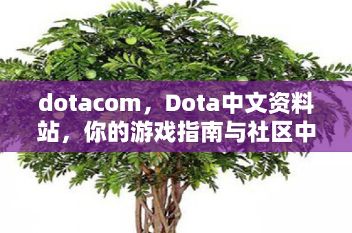 dotacom，Dota中文资料站，你的游戏指南与社区中心