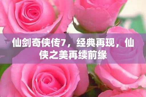 仙侠之美再续前缘图片