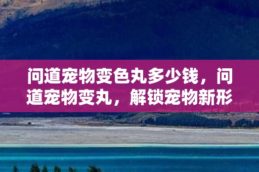 问道宠物变色丸多少钱，问道宠物变丸，解锁宠物新形态，提升战斗实力