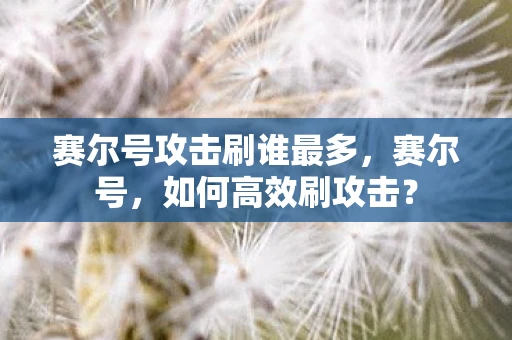 赛尔号攻击刷谁最多，赛尔号，如何高效刷攻击？
