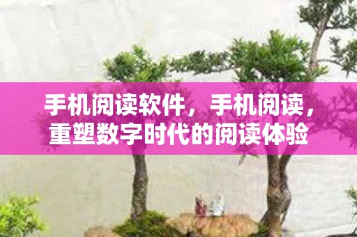 手机阅读软件，手机阅读，重塑数字时代的阅读体验