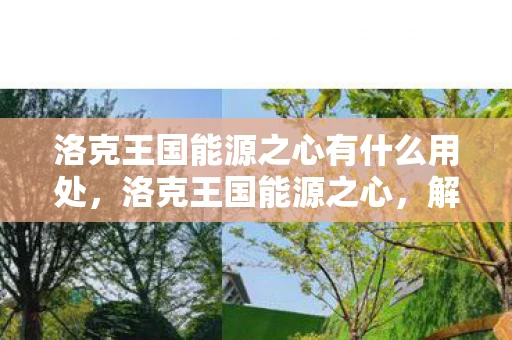 洛克王国能源之心有什么用处,洛克王国能源之心,解锁神秘力量的关键 洛克王国能源之心有什么用处,洛克王国能源之心,解锁神秘力量的关键