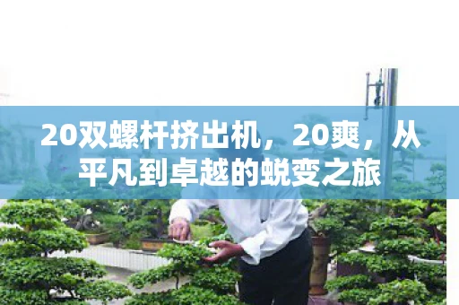 20双螺杆挤出机，20爽，从平凡到卓越的蜕变之旅