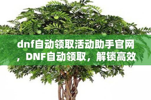 dnf自动领取活动助手官网,DNF自动领取,解锁高效游戏新体验 dnf自动领取活动助手官网,DNF自动领取,解锁高效游戏新体验