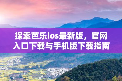 官网入口下载与手机版下载指南图片