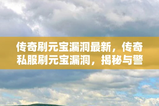传奇刷元宝漏洞最新，传奇私服刷元宝漏洞，揭秘与警示