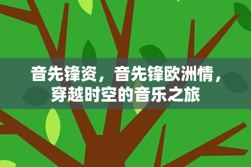 音先锋资，音先锋欧洲情，穿越时空的音乐之旅