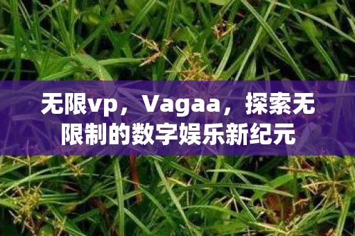 无限vp,Vagaa,探索无限制的数字娱乐新纪元 无限vp,Vagaa,探索无限制的数字娱乐新纪元