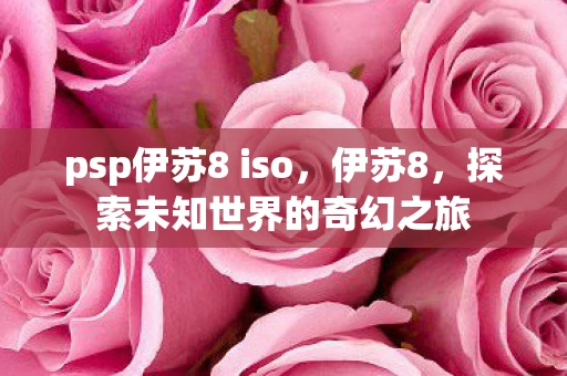 psp伊苏8 iso，伊苏8，探索未知世界的奇幻之旅