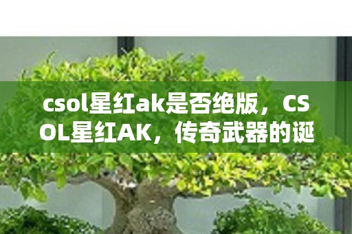 csol星红ak是否绝版,CSOL星红AK,传奇武器的诞生与影响 csol星红ak是否绝版,CSOL星红AK,传奇武器的诞生与影响