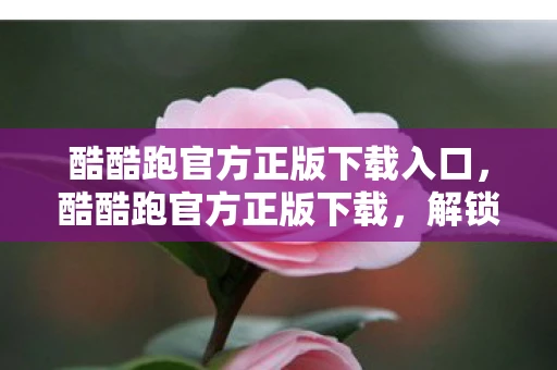 酷酷跑官方正版下载入口，酷酷跑官方正版下载，解锁你的游戏新世界