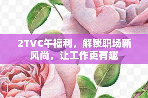 2TVC午福利，解锁职场新风尚，让工作更有趣