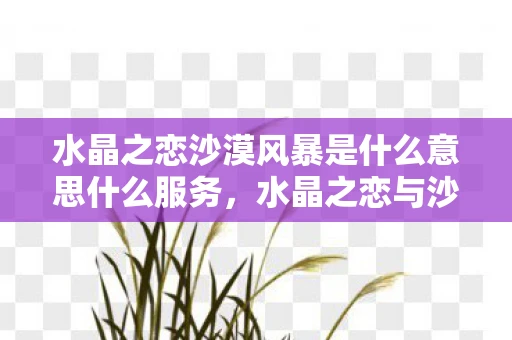 水晶之恋沙漠风暴是什么意思什么服务，水晶之恋与沙漠风暴，两个神秘词汇背后的故事