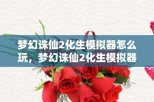 梦幻诛仙2化生模拟器怎么玩，梦幻诛仙2化生模拟器，打造你的专属仙侠世界