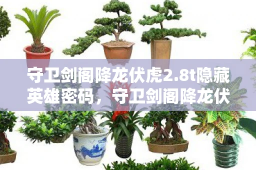 守卫剑阁降龙伏虎2.8t隐藏英雄密码，守卫剑阁降龙伏虎2.8，经典续作，再燃战火