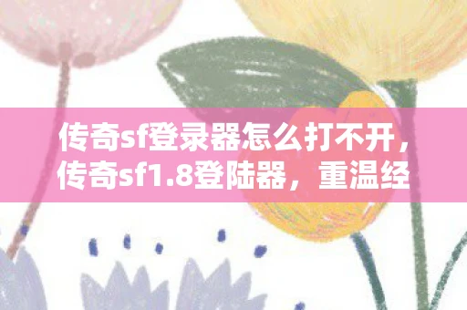 传奇sf登录器怎么打不开，传奇sf1.8登陆器，重温经典，再续传奇