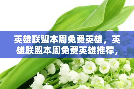 英雄联盟本周免费英雄，英雄联盟本周免费英雄推荐，掌握这些英雄，轻松上分