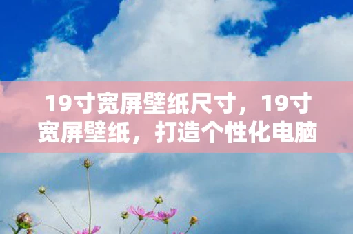 19寸宽屏壁纸尺寸，19寸宽屏壁纸，打造个性化电脑桌面