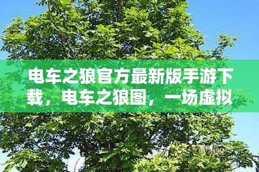 电车之狼官方最新版手游下载，电车之狼图，一场虚拟与现实交织的争议