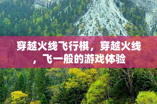 穿越火线飞行棋，穿越火线，飞一般的游戏体验