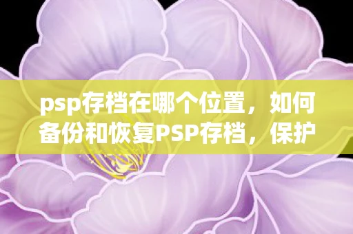 psp存档在哪个位置,如何备份和恢复PSP存档,保护你的游戏进度 psp存档在哪个位置,如何备份和恢复PSP存档,保护你的游戏进度