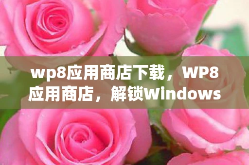 wp8应用商店下载，WP8应用商店，解锁Windows Phone 8的无限可能
