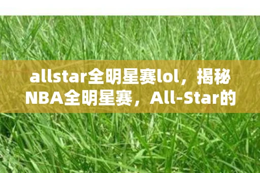 allstar全明星赛lol，揭秘NBA全明星赛，All-Star的荣耀与梦想