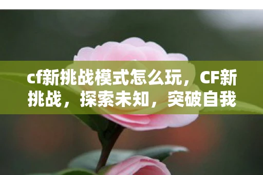 cf新挑战模式怎么玩,CF新挑战,探索未知,突破自我 cf新挑战模式怎么玩,CF新挑战,探索未知,突破自我