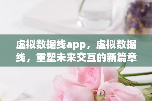 虚拟数据线app,虚拟数据线,重塑未来交互的新篇章 虚拟数据线app,虚拟数据线,重塑未来交互的新篇章