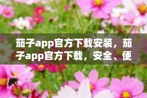 茄子app官方下载安装，茄子app官方下载，安全、便捷、可靠的途径