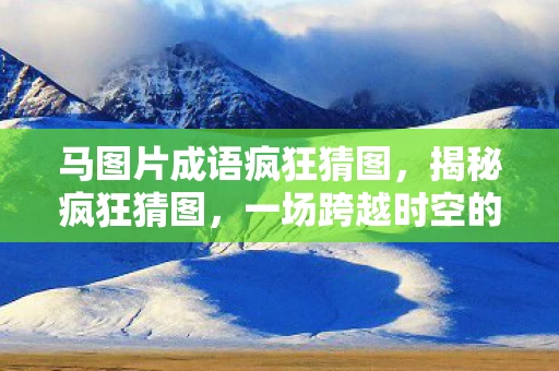 马图片成语疯狂猜图，揭秘疯狂猜图，一场跨越时空的智力盛宴
