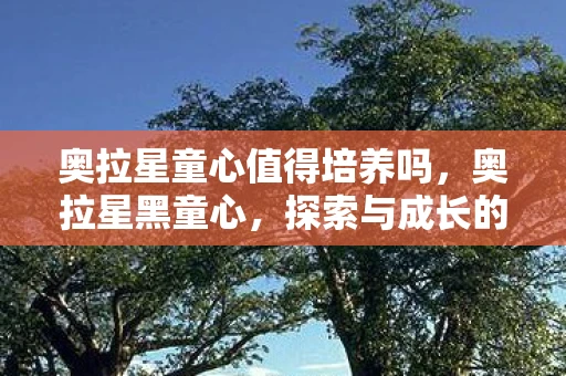 奥拉星童心值得培养吗，奥拉星黑童心，探索与成长的奇妙之旅