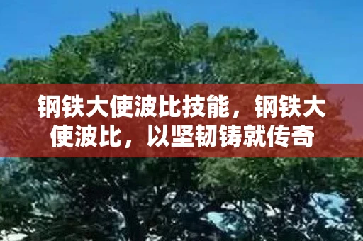 钢铁大使波比技能，钢铁大使波比，以坚韧铸就传奇