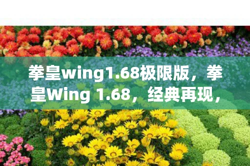 拳皇wing1.68极限版，拳皇Wing 1.68，经典再现，格斗之魂永不熄灭