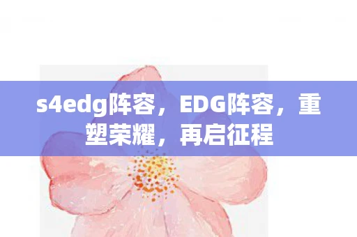 s4edg阵容，EDG阵容，重塑荣耀，再启征程